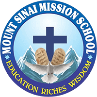 logo of Mount Sinai Mission School Kasba Purnia Bihar